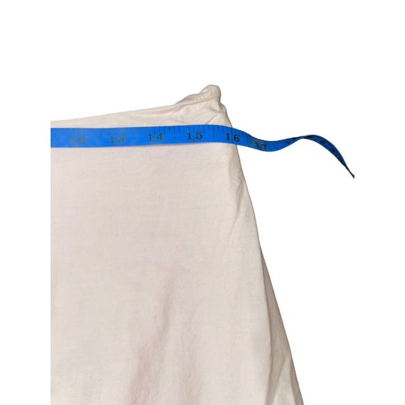 BRITISH INDIA TRAVELLER A-Line Midi Skirt Pink Black Size 9 100% Cotton - Picture 9 of 13